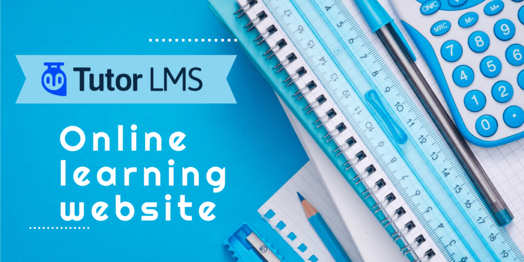 tutorlms online learning website