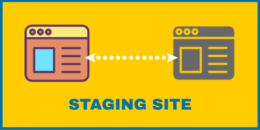 the timing and operation of the staging site